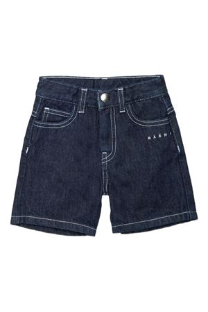 Pantaloncini con cuciture a contrasto MARNI KIDS | M01664M00WH0M01